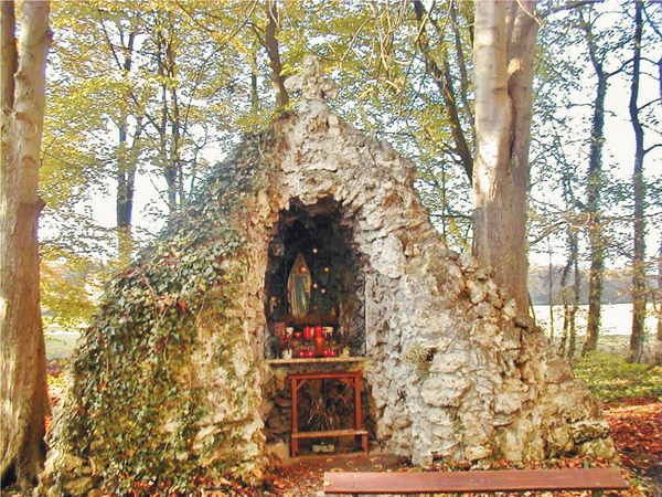 Lourdes-Grotte Gunzenhaus frueher