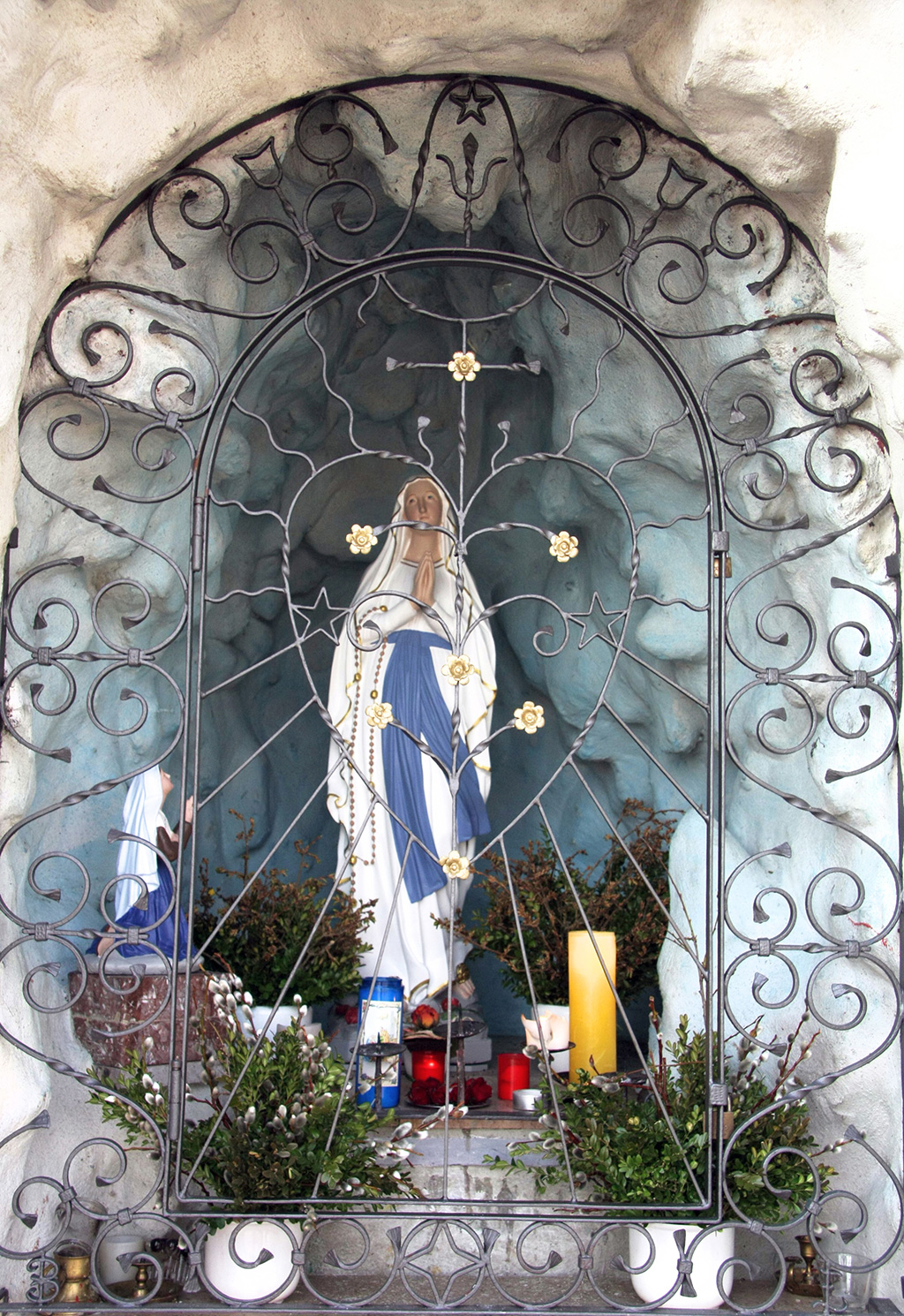 Lourdes-Grotte Gunzenhaus Madonna