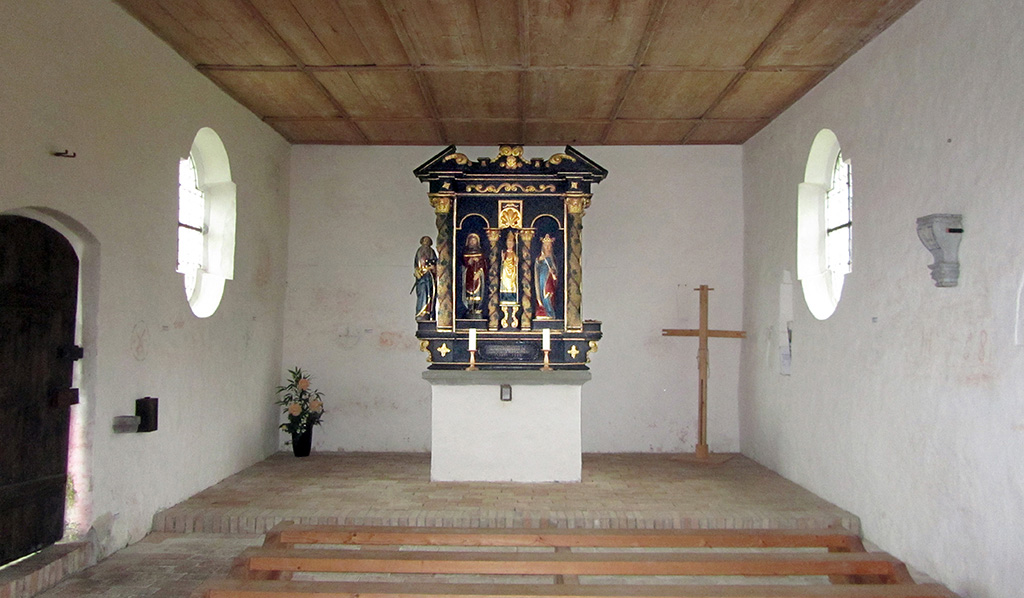 Kapelle St Bonifazius Laufenen Altar